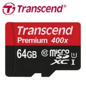 ＊鼎強數位館＊創見 64GB microSD UHS-I 400x記憶卡,傳輸速度最高60MB/秒