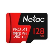 Netac 128GB Pro MicroSDXC 4k V30 監控記錄專用 記憶卡(最高讀速100MB/s  原廠5年保固)