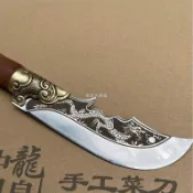 🔥臺灣出貨🔥龍泉刀 龍頭正宗手工鍛打刀 小關公剔骨刀 切片刀 切切中式菜刀家用