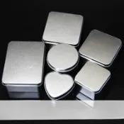 【客製化】馬口鐵盒 包裝盒 正方形馬口鐵盒子長小收納糖果U盤包裝喜糖盒禮盒logo定制空盒批