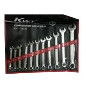 (店+)KWT 梅開板手組 8mm 21mm 六角板手 梅花開口板手組 台灣製 11支組 附收納袋 中崙五金