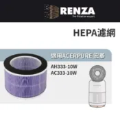 適用 Acer 宏碁 AH333-10W AC333-10W 涼淨爐 四合一涼暖空氣循環清淨機  HEPA濾網 濾芯