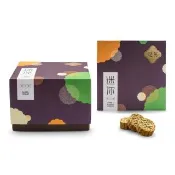 【英記餅家】迷你黑芝麻杏仁餅36入(140g/盒) 黑芝麻 杏仁餅 澳門原裝｜獨立小包裝 零食 下午茶 拜訪小禮