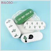 青壹坊仙人掌金屬眼鏡盒 眼鏡袋 太陽眼鏡盒 墨鏡盒 筆袋 收納 文具(不挑色 款)【A423242】【不囉唆】