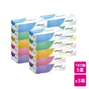 中化裕民品牌旗艦館 【抗漲省荷包】日本大王elleair 柔膚抽取式面紙3串組(180抽x5盒)｜瘋加碼★滿額再享折扣