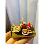 關東煮 甜不辣 辛拉麵 高麗菜捲 袖珍 手作 迷你 食玩 微型 藝術 擺飾 禮物 模型 黏土 情境布置 仿真食物 微縮