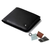 【Bellroy】Hide & Seek Hi 系列真皮橫式零錢短夾(沉穩黑)