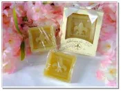 ◎花語人造花資材◎＊特價鳶尾花香皂禮盒＊婚禮小物~進場禮物~抽獎禮品~工商贈品~伴手禮