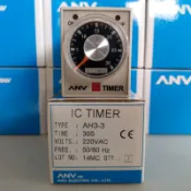 台灣製造_士研電機_ANV_限時繼電器_定時器_計時器_AH3-3_220V_30秒_30S