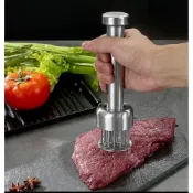 (店+){日昭}304不鏽鋼鬆肉器 (安全設計 按壓款 輕鬆省力 鬆肉器 鬆肉針 嫩肉針 嫩肉器 斷筋器 肉針 肉槌 松肉器)