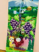 【震撼精品百貨】Doraemon 哆啦A夢 Doraemon手機吊飾-山梨限定版-葡萄 震撼日式精品百貨