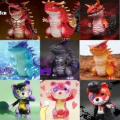  IN TOY 設計師玩具 蠑螈超獸 守宮超獸 神秘熊 大比例 爬蟲 原創 TTF展 Teddy Bear Smilers