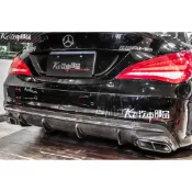 Kc汽車部品 賓士 BENZ W117 X117 CLA [後期45款] 後下巴 碳纖維 CLA250 CLA45