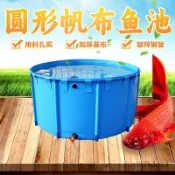 【✨超低價 宅配到府🚛】水池 不銹鋼 帆布魚池 加工定製 pvc帆布魚池 養殖水池 圓形支架帆布魚池 戶外移動蓄水池