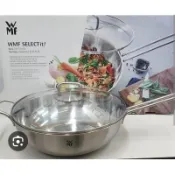 特價！德國WMF專櫃正品 SELECTit！30cm 多層複合不鏽鋼炒鍋 中華炒鍋含鍋蓋 煎炒兩用 大容量 IH爐通用