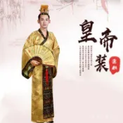 ✨限時殺價✨皇上龍袍蟒袍皇帝服裝王爺服古裝男太子服漢武帝復古中國風寫真服 JTA9