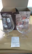 特價全新一組德國名品Fontignac無鉛水晶玻璃杯/白蘭地酒杯2入~(物超所所所值)