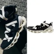 (店+)【MIZUNO 美津濃】MIZUNO WAVE PROPHECY STRAP 黑白 OREO 休閒鞋 簍空 D1GA251901