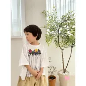 (店+)💕快速出貨【Snow White 小矮人衣著】🌈韓國童裝訪問巨星麥克風短T🌈