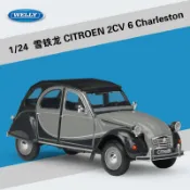 協貿國際日用品生活12館 WELLY威利1:24 雪鐵龍 2CV 6 Charleston老爺車仿真合金汽車模型