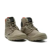 (店+)【Palladium】PALLADIUM 休閒鞋 PAMPA CITY SHELL 軍綠 再生棉 高筒靴 男 79129-308