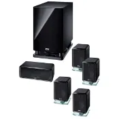 德國 HECO Ambient 5.1A家庭劇院 5.1多聲道喇叭套組 (主動式超低音)[福利品]公司貨 購買日起享保固