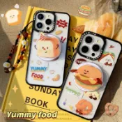 iPhone 16 手機殼 黑邊二閤一 磁吸支架 吐司漢堡 13 12 14 11 15 Pro max 16E 保護殼