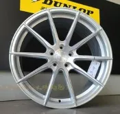 VERTINI RF1.1 18吋旋鍛鋁圈 銀底髮絲面 5/100 5/108 5/120 5/114.3 FOCUS