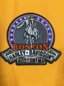 【貼布繡/臂章】BOSTON/HARLEY DAVISON