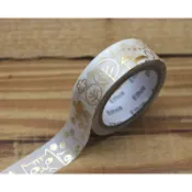【墊腳石】燙金紙膠帶-貓咪