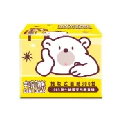 BeniBear邦尼熊抽取式柔式紙巾/餐巾紙300抽x30包/箱