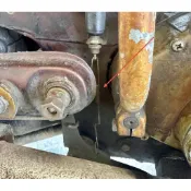 川崎B1-125後煞車彈簧/回位開關彈簧