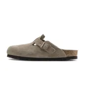 Birkenstock Boston BS Suede Taupe 波士頓 勃肯 麂皮 拖鞋 0060461