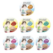 (店+)【PURE 猋】貓用巧鮮杯系列 80gX24罐(小巧設計 倒出方便 簡單不髒手 貓餐杯 貓罐頭)寵物小精靈