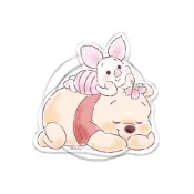 【TOYSELECT】Disney小熊維尼-趴睡花地MagSafe氣囊支架