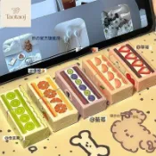 【台灣🔥熱銷】學生 修正帶 紙盒修正帶 ins風高顏值 水果系列環保塗改帶 日系大容量 順滑改正帶💥限時特價