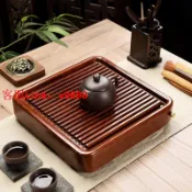 挪威的森林 【咨詢客服應有盡有】日式茶具 茶盤 整塊花梨木茶盤實木茶海簡約功夫茶具排水小號茶臺電木款茶托家用 途中小館