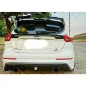 素材特價 福特 FOCUS 15~18 年 MK3.5 中尾翼 ABS素材 不含烤漆 MK3.5尾翼 尾翼素材 福特尾翼