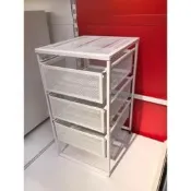 IKEA 代購 IKEA LENNART 抽屜櫃 IKEA 白色抽屜櫃 三抽櫃附輪架 收納櫃 文具櫃 櫃子