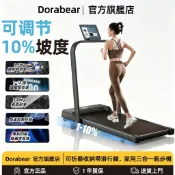 【台中⚡現貨】110V折疊電動跑步機 靜音可調速12檔折疊平板跑步機 可爬坡健走機 家用小型走步機 健身器材 免安裝