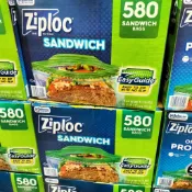 #299 Ziploc 可封式三明治保鮮袋 580入 #1158369 好市多代購 密保諾 可封式 三明治 保鮮袋 袋