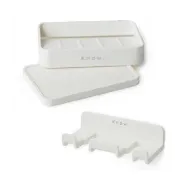 【Know懂系列】Holder.Know 無痕多用途牙刷架組+Soap.Know 速乾珪藻土皂盒組 