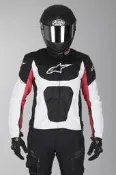 瀧澤部品 義大利Alpinestars A星 VIPER AIR TEX 黑白紅 防摔衣 透氣舒適 四季 網眼 通勤機車