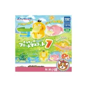 (店+)【M.M小舖】『現貨』 T-ARTS 轉蛋 扭蛋 精靈寶可夢軟軟公仔P7 7 可達鴨 鯉魚王 捏捏 呆呆獸 公仔 全5款