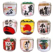  裝飾酒樽 居酒屋裝飾 擺件 日式擺設 創意裝飾擺件 櫃子裝飾 日式裝飾物 餐廳裝飾 櫃子裝飾 日本酒壺
 PBLN