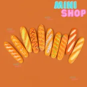 🥖綜合口味法國麵包🥖長棍麵包 多款口味 可愛 擺件 迷你 扭蛋 食玩 食物 小物 盒玩 盲盒 擺飾 盲盒 公仔 盲包
