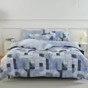 【Costco好市多】Don Home 300織萊賽爾雙人兩用被套六件組 152公分 X 190公分 Don Home 300 Thread Count Lyocell Quilted Duvet 6-Piece Set 152 cm X 190 cm