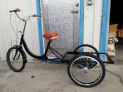 組裝到好寄送 經典 20吋 三輪車 餐車 街車 文創 載狗 載貨 運輸 載小孩 賣東西 休閒 買東西 高雄