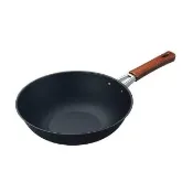 【TAMAHASHI】日本製 匠人純鐵 NEO-CASTEEL 鐵鍋 平底深炒鍋 煎鍋 30cm(IH爐可用鍋)