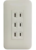 【全聯線上購】【太星電工】聯蓋三孔插座/110V A033C(件)